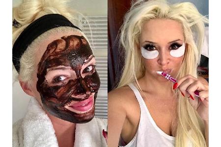 Töchterchen Sophia (1) machte aus TV-Tussi Daniela Katzenberger (30) eine echte Vollzeit-Mami. Detox-Masken und Augenpads he...