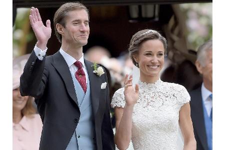 Vielleicht orientieren sie sich bei ihrer Hochzeit im Mai 2018 ja an der seiner Schwippschwägerin Pippa Middleton (34) und i...
