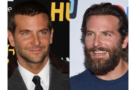 Drei-Tage-Bart und Kurzhaarschnitt - so kennt man Bradley Cooper (43) aus früheren Jahren. Doch mittlerweile bezirzt der Sch...