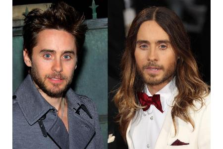 Sänger Jared Leto (46) ist bekannt für seine lange Mähne. Dabei gab es früher durchaus Zeiten, in denen der Frontmann der Ba...