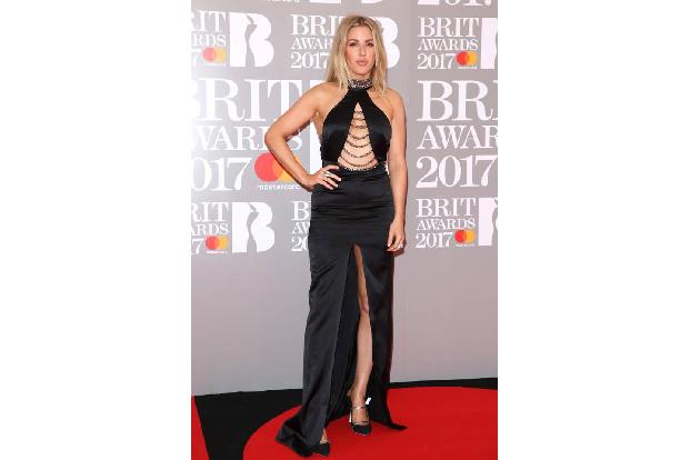 Ihr Kleid auf dem roten Teppich der BRIT Awards war wohl das am meisten diskutierte in diesem Jahr: Ellie Goulding erschien ...