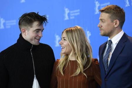 ...für das Actiondrama 'Die versunkene Stadt Z' beim Photocall am Dienstag im Grand Hyatt Hotel ordentlich die Werbetrommel ...