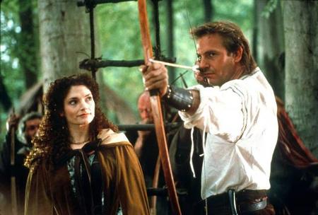 ...bekannteste und bis heute erfolgreichste Verfilmung kam 1991 in die Kinos. In 'Robin Hood - König der Diebe' schlüpfte Ke...