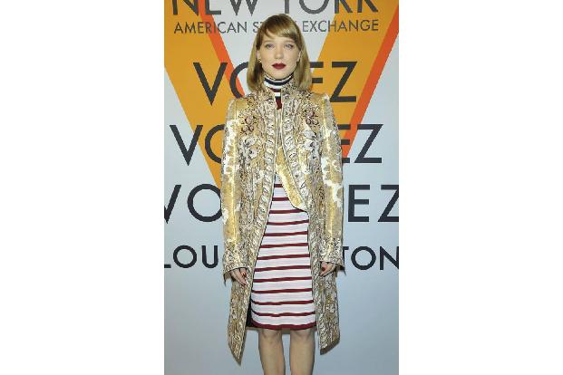 ...Lea Seydoux - diese Looks könnten zusammen glatt eine Kollektion ergeben. Aber bei der Vernissage eines der bekanntesten ...