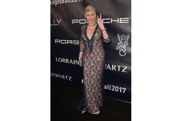 ...zusammen mit Ivana Trump dem Ruf der Gabrielle's Angel Foundation gefolgt war, um in New York beim Angels Ball 2017 Gutes...