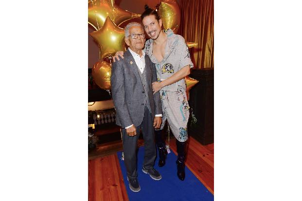 ...Jorge González brachte sogar seinen Papa Gudelio mit zu Heidi Klums zweiten Streich mit Lidl. Wer durfte da klarer Weise ...