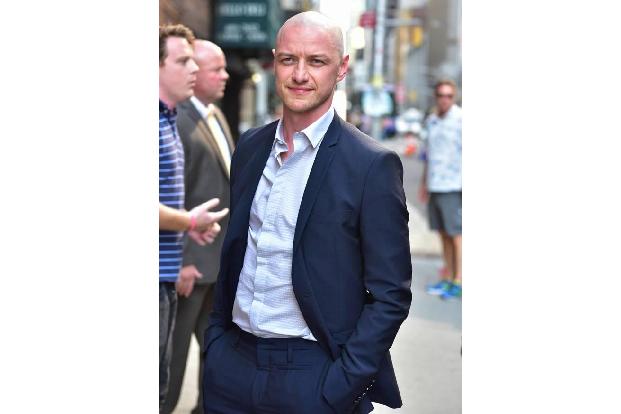 Schon ein paar Mal ließ sich James McAvoy für einen Film eine Glatze scheren - darunter etwa 'Split' oder die 'X-Men'-Reihe....