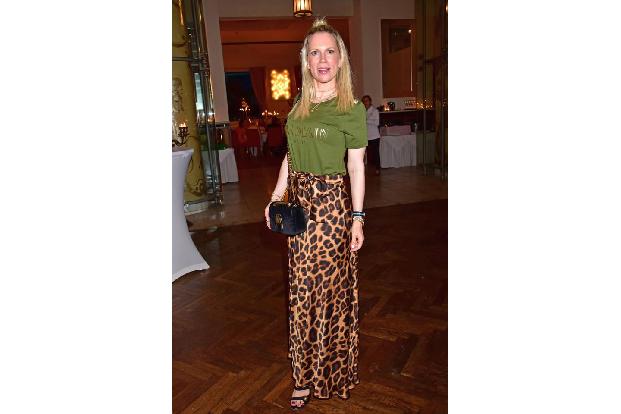 ...der Auftritt von Tamara Gräfin von Nayhauß - das lag dann aber eher an ihrem gewagten animalischen Outfit.