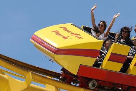 ...zu Victoria's Secret-Engel-Kollegin Alessandra Ambrosio, die sich mit ihrer Tochter Anja keine Gedanken um die Frisur ode...