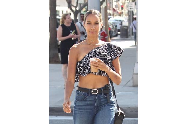 Volumen zeigte sich bei Leona Lewis nur an ihrem Oberteil, denn die Sängerin bestach vor ein paar Tagen mit super durchtrain...