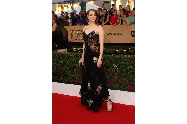Anfang des Jahres kam kein roter Teppich ohne Emma Stone aus, wie hier bei den SAG Awards in Los Angeles. Grund dafür war ih...