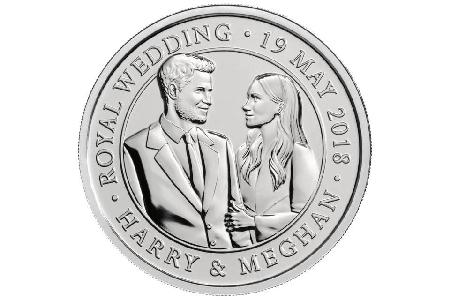 ...The Royal Mint fündig: Seit dem 1. Mai kann auf 'royalmint.com' diese Silbermünze mit dem royalen Paar darauf bestellt we...