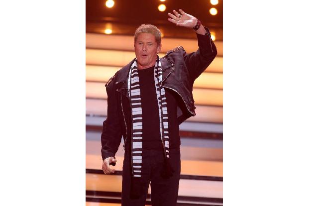 ...sorgte 'Knight Rider' dann aber während seines Live-Auftritts. Hat er sich damit die Krone des unterhaltsamsten Promis de...