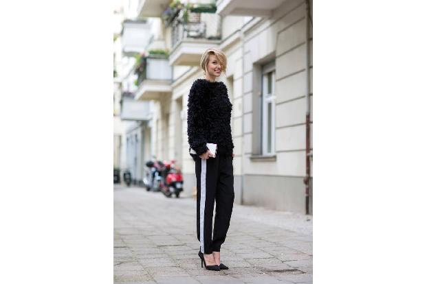 …sportlich, dafür aber eine richtige Fashionista ist Leonie Hanne. Dank ihres Blogs 