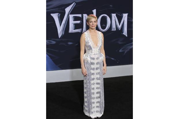 Sie war die Schönste im ganzen Land: Michelle Williams spielt die weibliche Hauptrolle der Anne Weying in 'Venom' und ließ a...