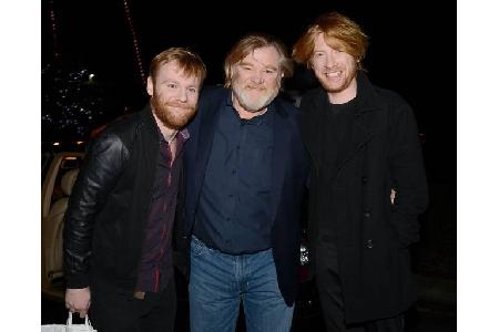 ...eine ganze Familie voller Talente sind die Gleesons. Da kommt es auch schon mal vor, dass Vater Brendan mit Sohn Domhnall...