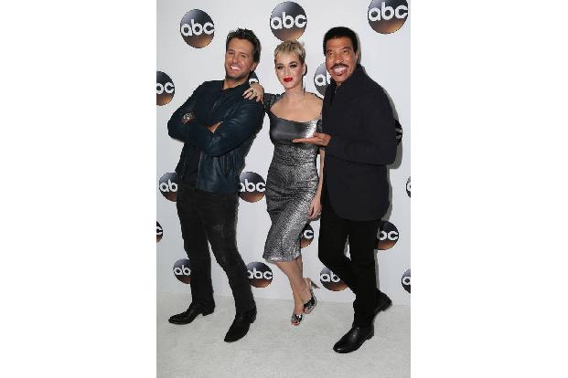 Country-Musiker Luke Bryan, Popstar Katy Perry und Musiklegende Lionel Richie alle auf einem Haufen. Das wird man in nächste...