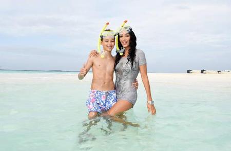 ...ihren Sohn San Diego zu nennen, ist Verona Pooth - wer hätte das gedacht - in San Diego gekommen. Ob das bei...