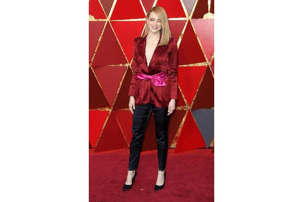 ...Emma Stone nicht, denn bei ihr ging es hauptsächlich um Muskelaufbau, als sie sich auf 'Battle of the Sexes' vorbereitete...