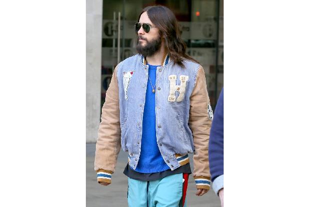 ...Jared Leto, als er sich auf seine Rolle des Mörders von John Lennon in dem Film 'Chapter 27' vorbereitete. Um den Attentä...