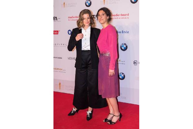 ...zehn Nominierungen verzeichnet der Romy-Schneider-Film '3 Tage in Quiberon'. Hier posiert die Drehbuchautorin Emily Atef ...