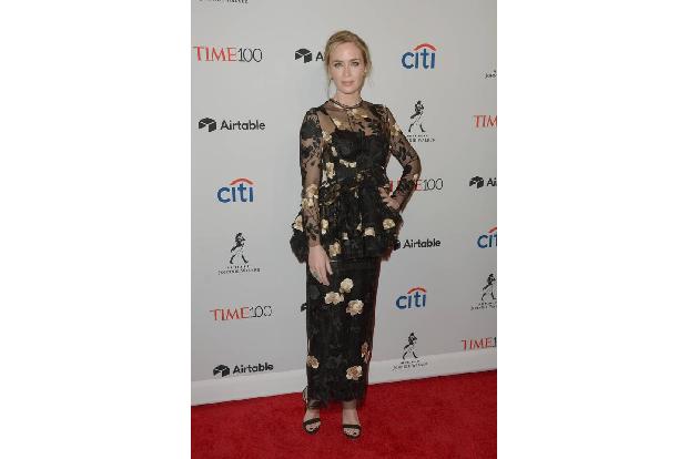 ...gab sich die britische Schauspielerin Emily Blunt. Der Star aus 'Girl on the Train' war an der Seite...