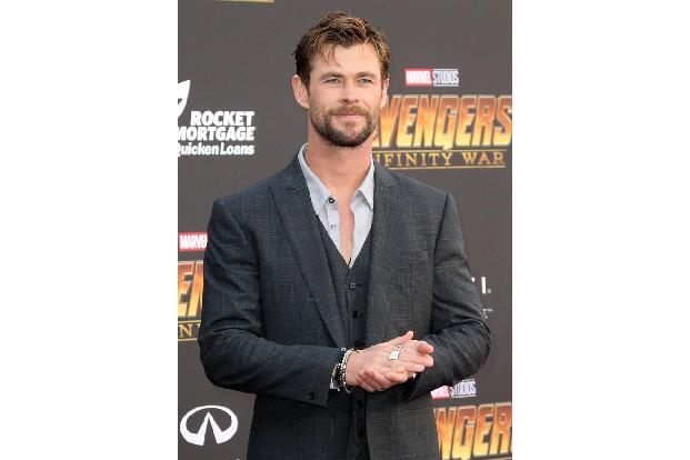 Auf Platz 4 wird es göttlich: Chris Hemsworth schwingt seit Jahren seinen Hammer als Thor im Marvel Cinematic Universe und m...