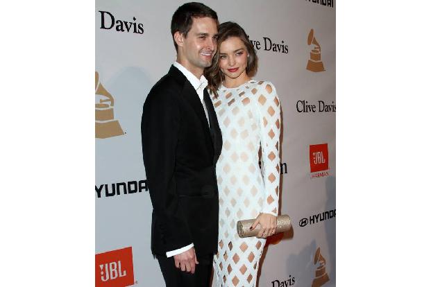 Miranda Kerr und Evan Spiegel gaben sich 2017 das Jawort und bekamen ein Jahr später ihren Sohn Hart. Der Internet-Unternehm...