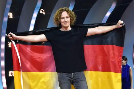 Michael Schulte hat Grund zur Freude: Beim ESC-Vorentscheid 'Unser Lied für Lissabon' konnte er sich durchsetzen. Am 8. Mai ...
