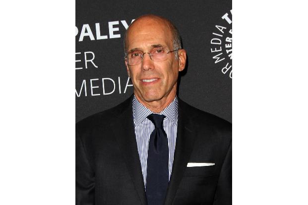 ...Jeffrey Katzenberg, ehemaliger Geschäftsführer von Disney und DreamWorks, griff in die Tasche, um für sein liberales Anli...
