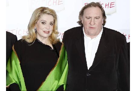 …wie Catherine Deneuve, mit der Gérard Depardieu bereits ganze neun Mal für Filme wie 'Die letzte Metro', 'Die Männer, die i...