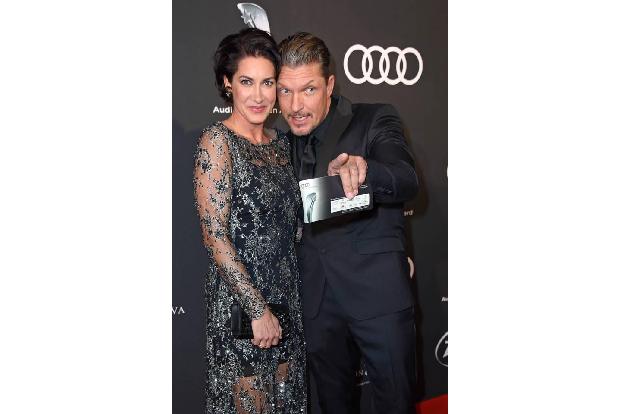 Für Schauspieler Hardy Krüger Jr. war der Audi Generation Award eine gute Gelegenheit, gemeinsam mit seiner Frau Alice die V...