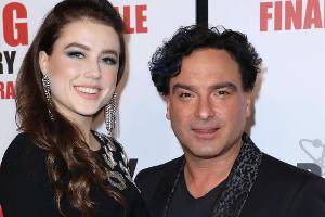 Alaina Meyer und Johnny Galecki