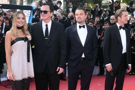 Quentin Tarantino und seine Stars in Cannes