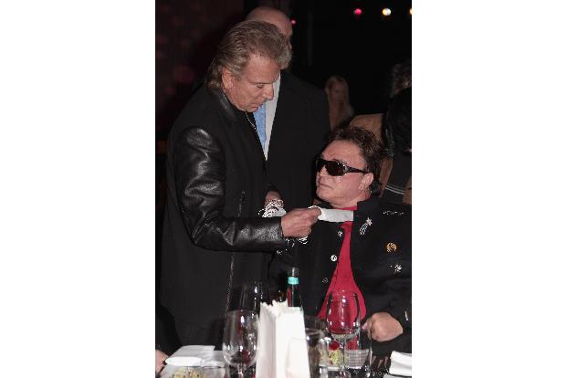 Öffentliche Auftritte sind für das Magier-Paar Siegfried Fischbacher (links) und Roy Horn selten geworden. Nach dem Tigerunf...