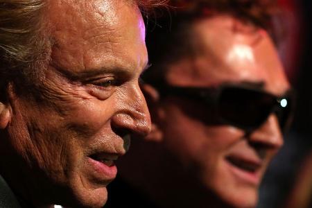 Siegfried Fischbacher (links) und Roy Horn während eines Deutschlandbesuches in München 2012: 2019 soll es unter der Regie v...