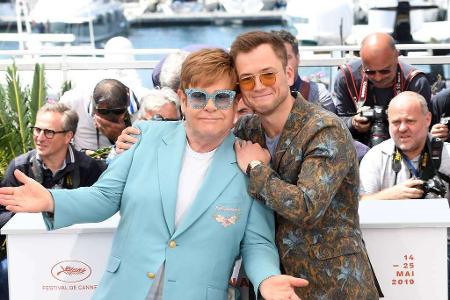 Elton John und Taron Egerton