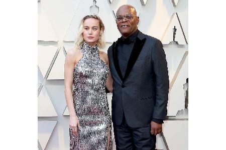 Brie Larson & Samuel L. Jackson