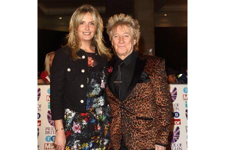 Penny Lancaster & Rod Stewart