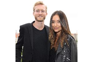 André Schürrle und Anna Sharypova