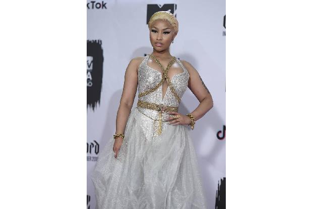 ...Nicki Minaj auf ihre zahlreichen Auseinandersetzungen mit anderen Promis ansprach: 