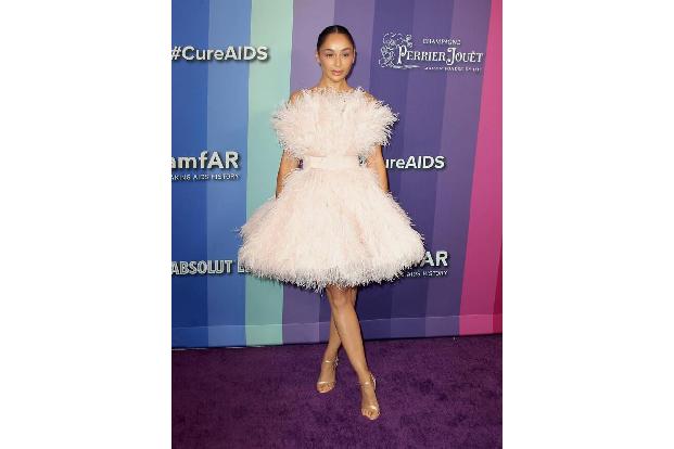 Cara Santana zeigt uns, wie es geht: Die Schauspielerin schlüpfte für die amfAR Gala Los Angeles 2019 in ein wahrhaftes Prac...