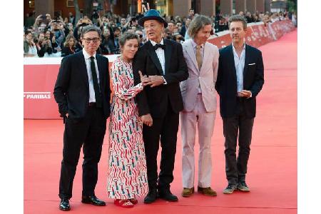 ...Gruppenbild gesellte sich auch Antonio Monda, der Leiter des Filmfestivals von Rom, das in diesem Jahr zum 14. Mal ausget...