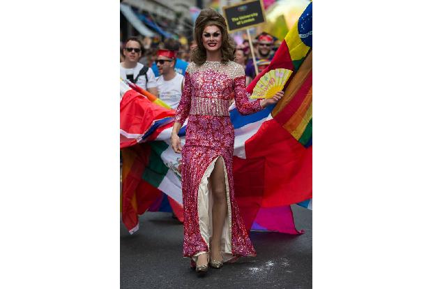 Über 500 LGBTQ+ Gruppen waren Teil der Parade, die am Samstag durch die Londoner Innenstadt führte. Doch die Pride Parades s...