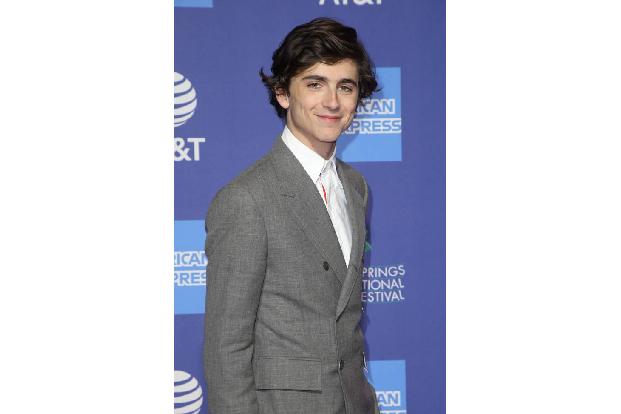 ...Timothée Chalamet ist mit 'Call Me By Your Name' zum internationalen Star geworden und wurde im Rahmen des Palm Springs F...