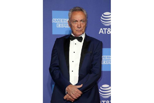 ...Udo Kier stellt in Palm Springs 'Dragged Across Concrete' vor, den neuen Film mit Mel Gibson, der von Kritikern wie Zusch...