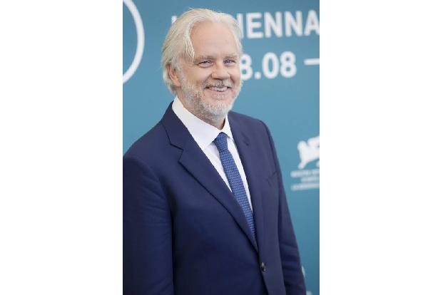 ...Hollywoodlegende hatte sich eingefunden, um '45 Seconds of Laughter' vorzustellen: Tim Robbins. Der Ex von Susan Sarandon...