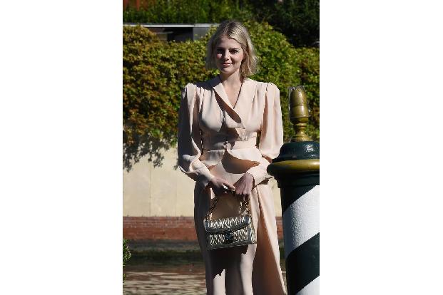 ...Freundin Lucy Boynton, in die sich der Schauspieler während der Arbeit an 'Bohemian Rhapsody' verliebt hatte.