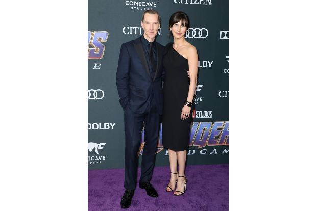 ...Benedict Cumberbatch erneut in die Rolle von Dr. Strange schlüpfte. Der Brite kam in Begleitung seiner Frau Sophie Hunter...