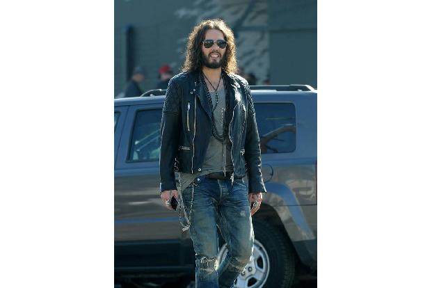 Russell Brand hat einen Kater namens Morrissey, den er liebevoll 